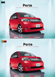 Каталог аксессуаров для Toyota PORTE