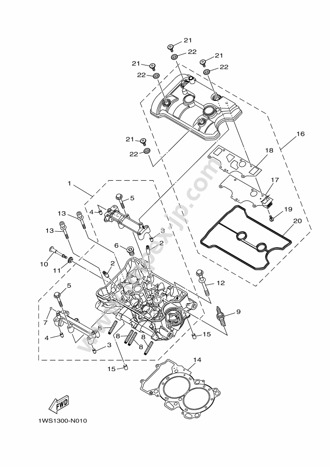 Motorcycle parts YAMAHA MT-07A MT-07 ABS (2021, 003E, B) — IMPEX JAPAN