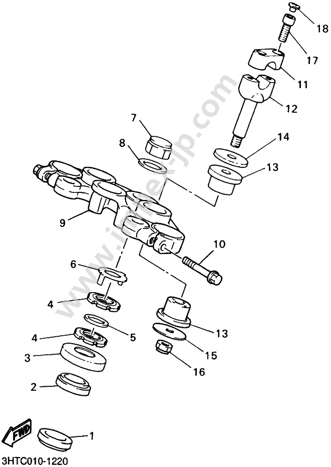 Motorcycle parts YAMAHA SR400 (2014, 00Y9, B) — IMPEX JAPAN